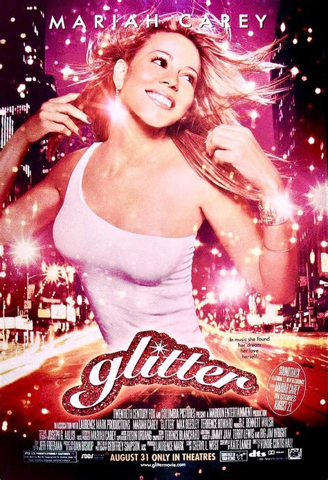 Glitter. Mariah Carey plays Billie Frank, a talented young singer who, after becoming an overnight star, must fight to stay true to herself while dealing with fame and love on the '80s pop scene. 858 IMDb 2.4 1 h 37 min 2001.